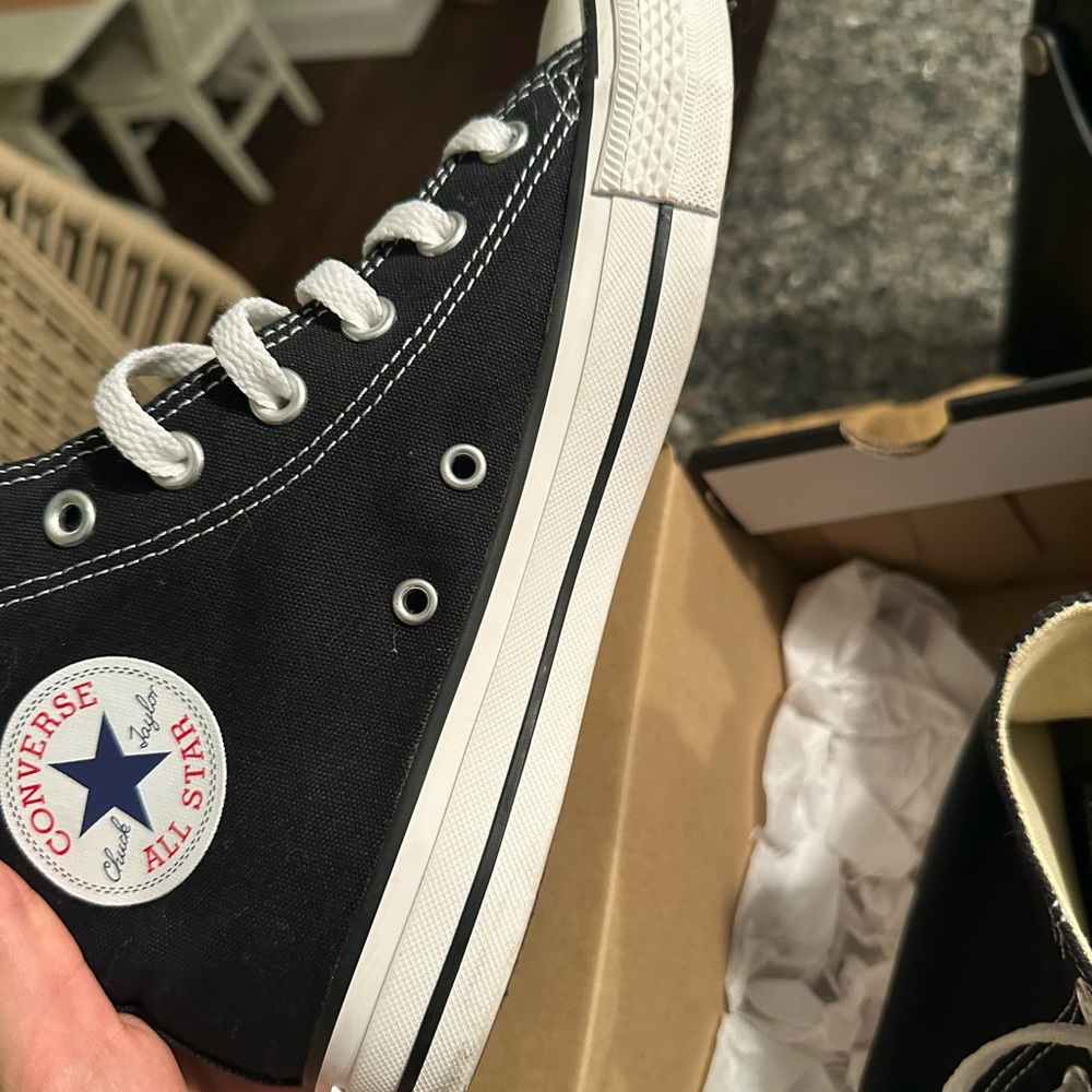 Black Converse High Tops